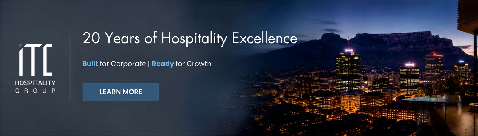 20 years of hospitality excellence