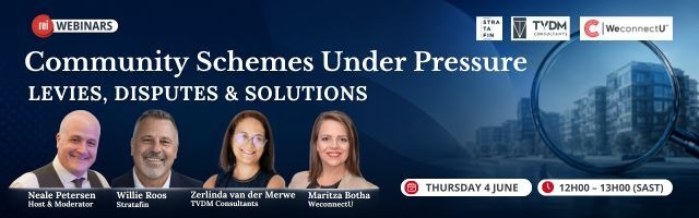 REI Webinar - Community Schemes under pressure