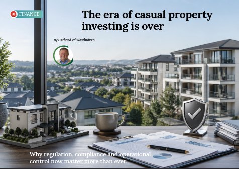 The era of casual property investing is over
